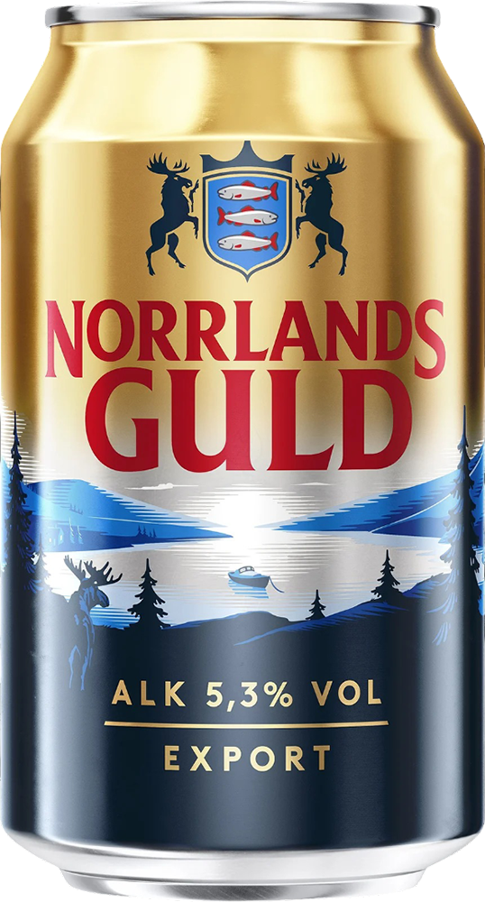 Norrlands Guld Export 5.3% - 33 cl Can