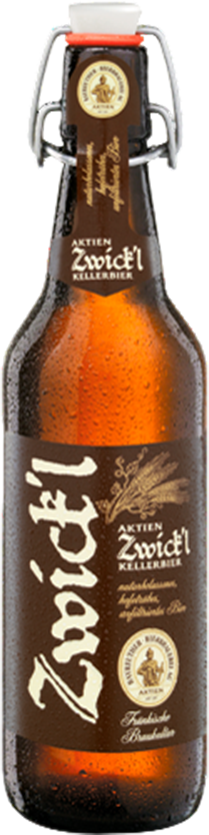 Aktien Zwick'l Kellerbier 5.3% - 50 cl Bügel