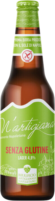 N’artigiana Glutenfrei 4.8% - 12 x 33 cl N’artigiana Glutenfrei 4.8% - 12 x 33 cl