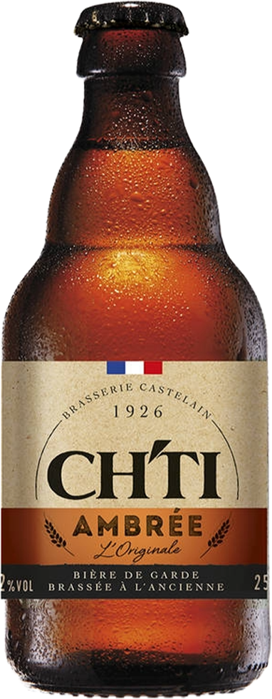 Castelain Ch'ti Ambrée 5.9% - 12 x 33 cl MW Castelain Ch'ti Ambrée 5.9% - 12 x 33 cl MW