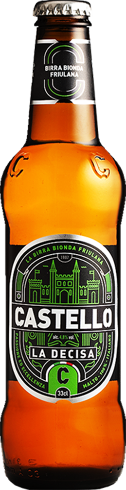 Castello La Decisa 4,8% vol. 24 x 33 cl boîte Italie Castello La Decisa 4,8% vol. 24 x 33 cl boîte Italie