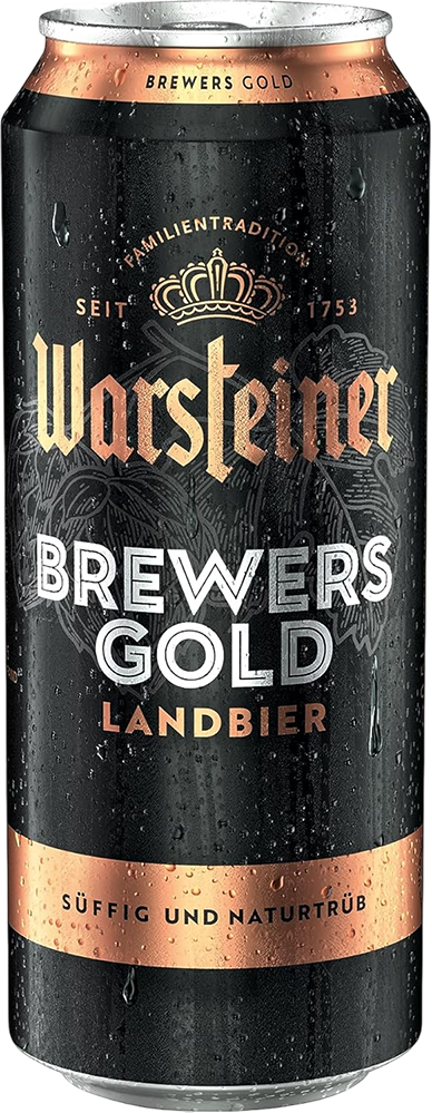 Warsteiner Brewers Gold Landbier 5.2% - 50 cl Dose