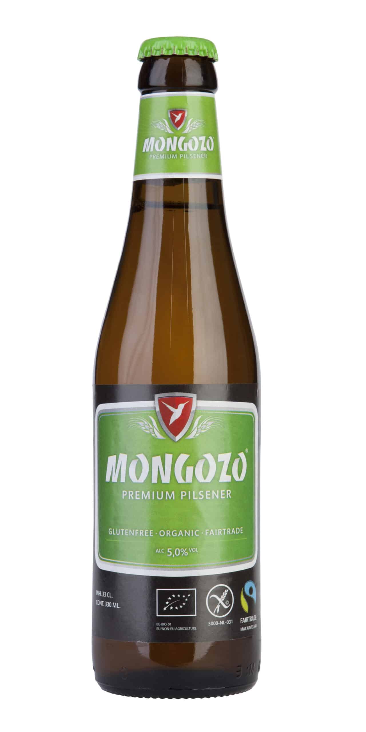 Mongozo Premium Gluten Free Bio 5% Vol. 24 x 33 cl Belgien