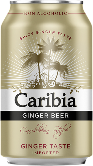 Harboe Caribia Ginger Beer alkoholfrei - 33 cl Dose