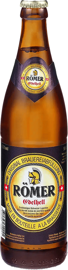 Römer Bière Edelhell Ramseier 4,8% vol. 20 x 50 cl MW bouteille Römer Bière Edelhell Ramseier 4,8% vol. 20 x 50 cl MW bouteille