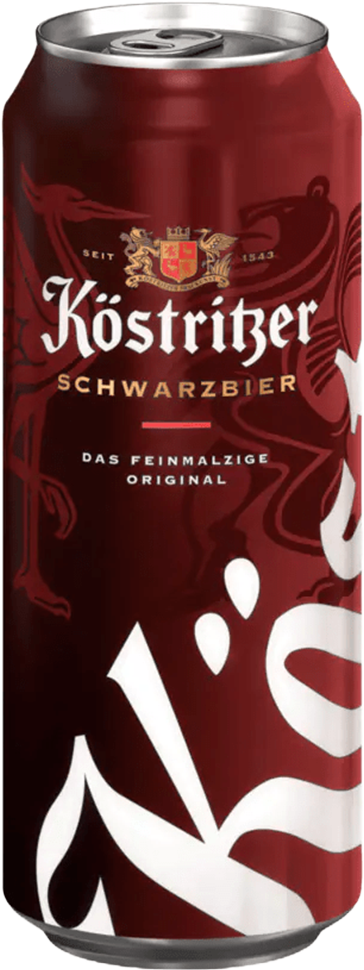 Köstritzer Schwarzbier 4.8% - 24 x 50 cl Dose