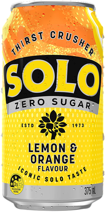 Solo Lemon & Orange - 37.5 cl Dose