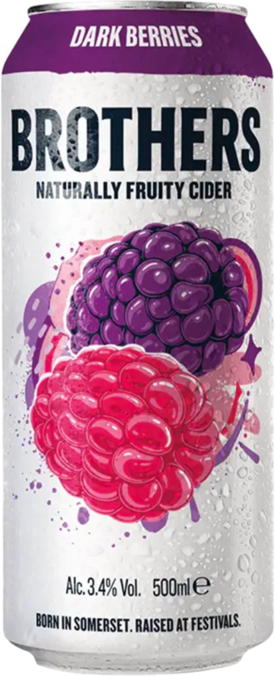Brothers Dark Berries Cider 3.4% - 50 cl Dose