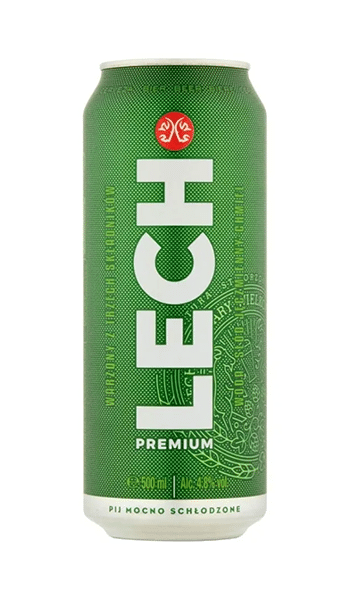 Lech Premium 5% - 24 x 50 cl boîte Lech Premium 5% - 24 x 50 cl boîte