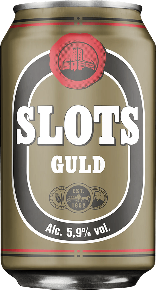 Slots Guld 5,9% vol. 24 x 33 cl Danemark Slots Guld 5,9% vol. 24 x 33 cl Danemark
