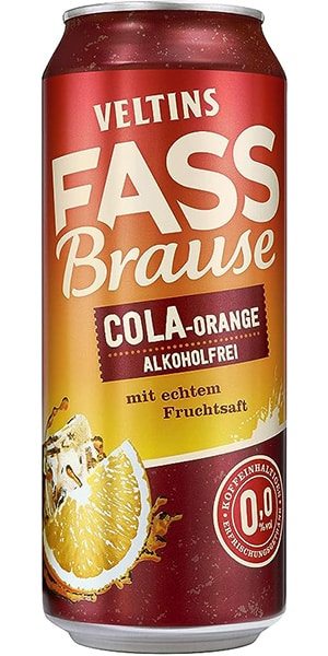 Veltins Fassbrause Cola-Orange Alkoholfrei - 24 x 50 cl Dose