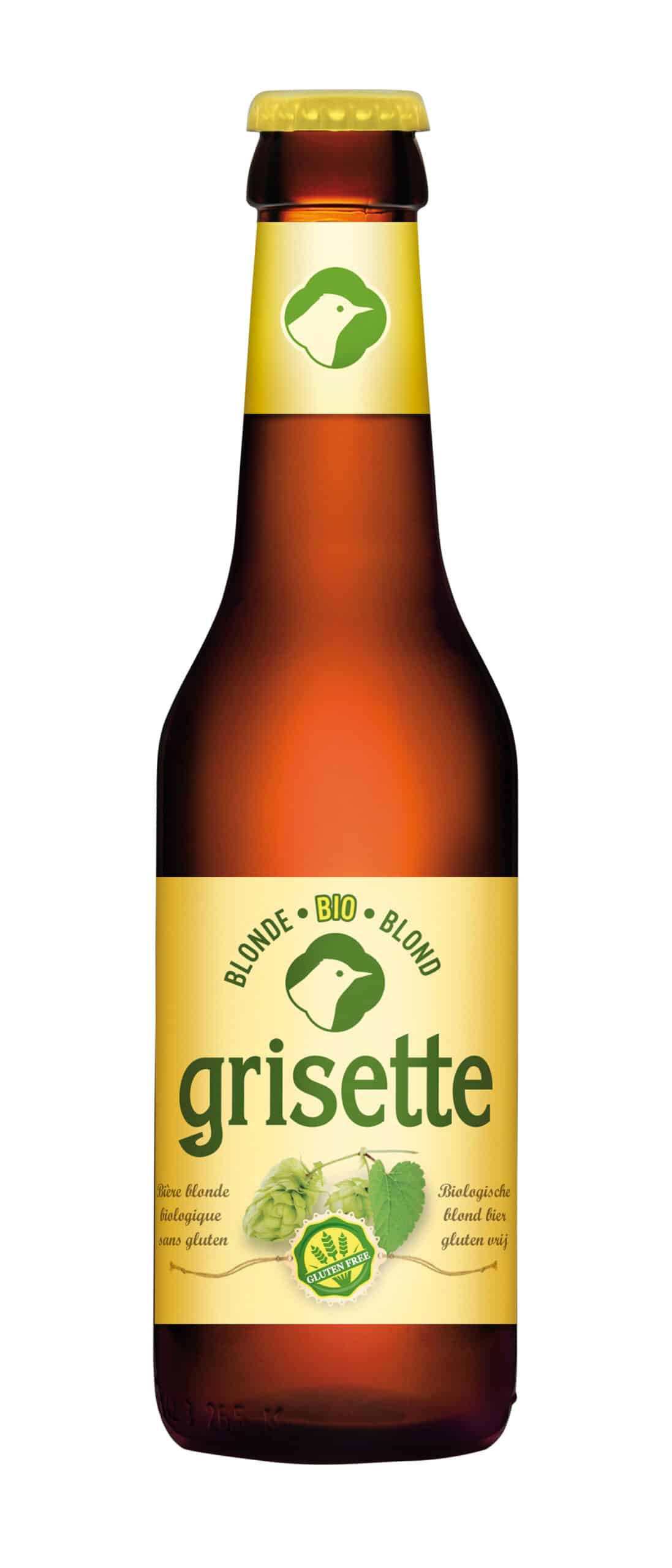 St-Feuillien Grisette Blonde sans gluten 5.5% - 24 x 25 cl St-Feuillien Grisette Blonde sans gluten 5.5% - 24 x 25 cl