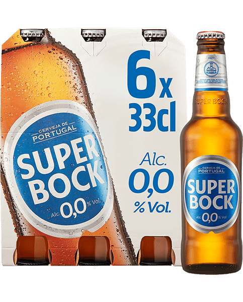 Super Bock Alkoholfrei - 24 x 33 cl