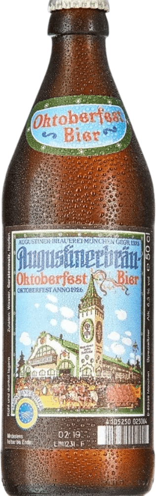 Augustiner Oktoberfestbier 6.3% - 20 x 50 cl MW Augustiner Oktoberfestbier 6.3% - 20 x 50 cl MW