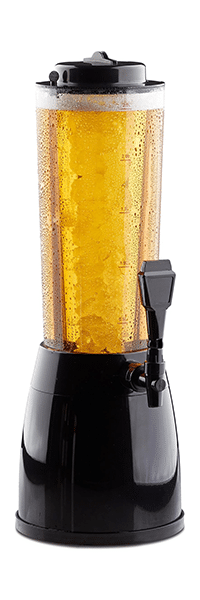 Beer Tower mit Zapfhahn und Eiskühlung - 4 Liter