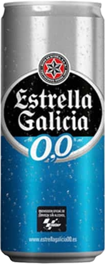 Estrella Galicia Alkoholfrei - 24 x 33 cl Dose 