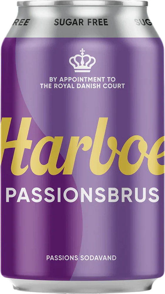Harboe Passionsfrucht Zero - 33 cl Dose