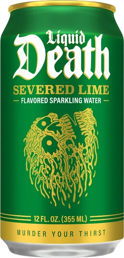 Liquid Death Lime Sparkling Water - 35.5 cl Dose