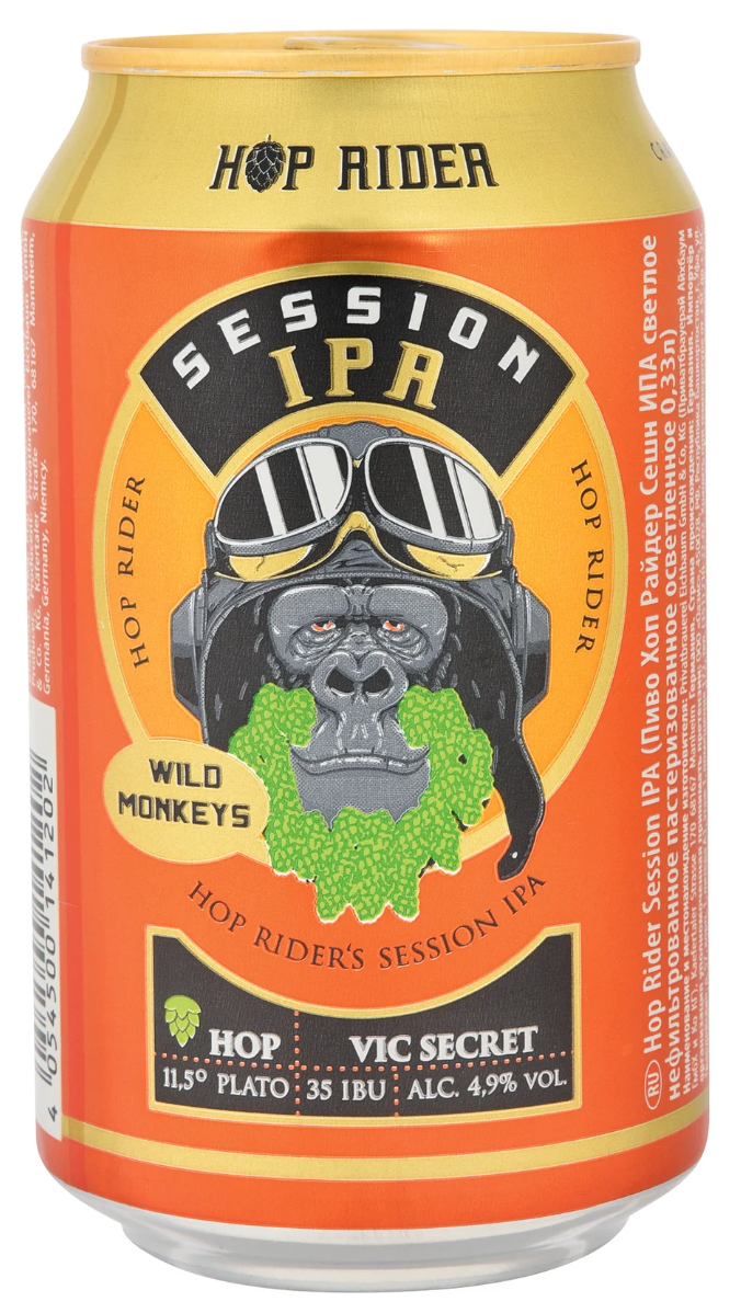 Hop Rider Session IPA 4,9% 24 x 33 cl Dose 
