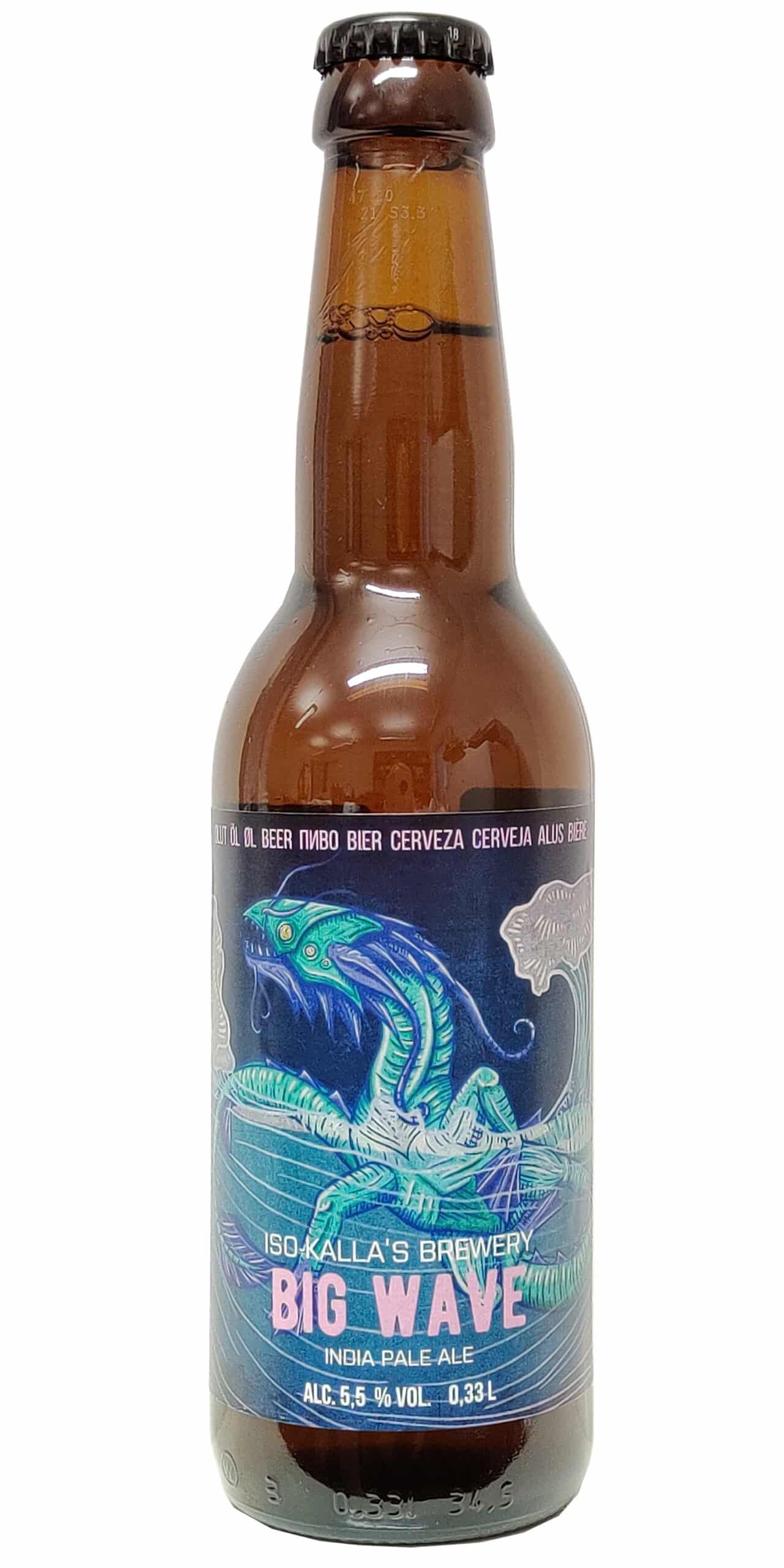 Iso-Kallan Big Wave IPA 5.5% - 24 x 33 cl