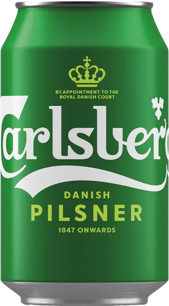 Carlsberg Lager 5% - 24 x 33 cl canette Carlsberg Lager 5% - 24 x 33 cl canette