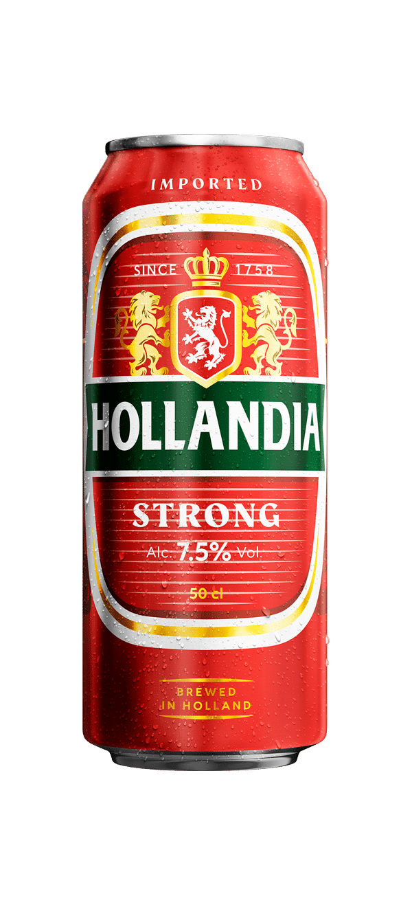 Hollandia Strong 7,5% - 24 x 50 cl Dose