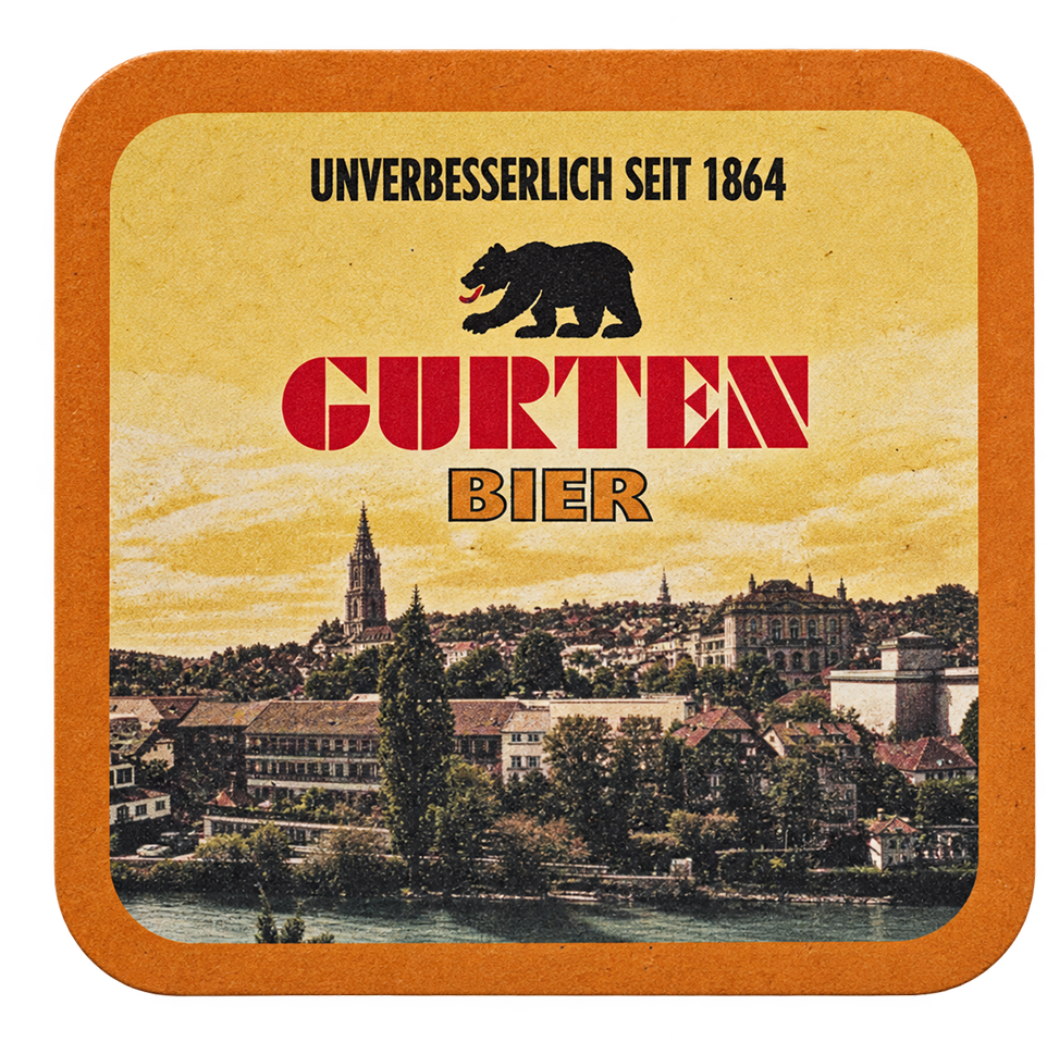 Gurten Bierdeckel - 100 Stück