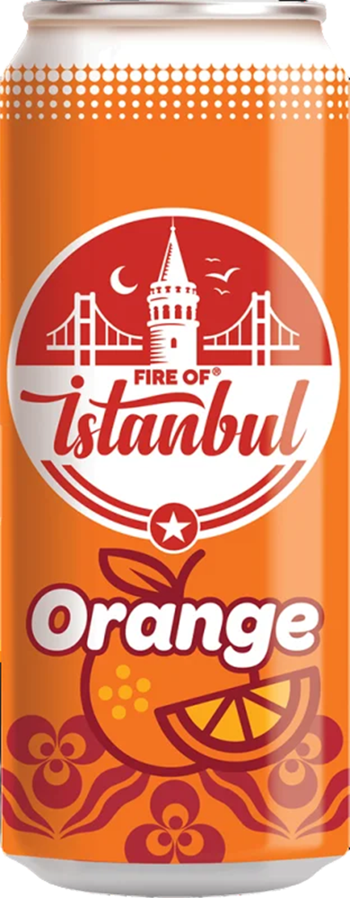 Fire of Istanbul Gazoz Orange - Canette 33 cl