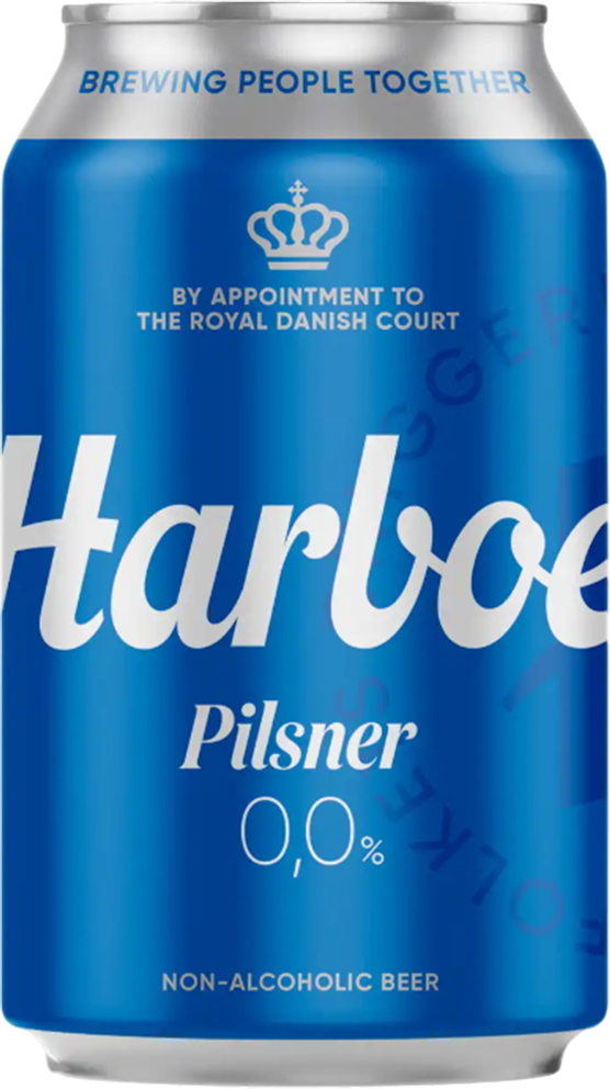 Harboe Pilsner alkoholfrei 0.0% - 33 cl Dose