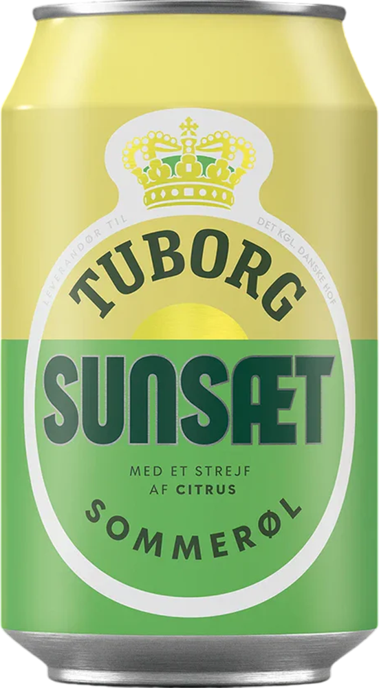 Tuborg Sunsæt 4.6% - 33 cl Dose