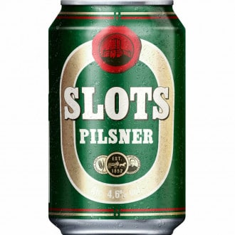 Slots Pilsner 4,6% Vol. 24 x 33 cl Dose Dänemark