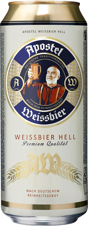 Apostel Weissbier Hell 5.3% - 24 x 50 cl Dose