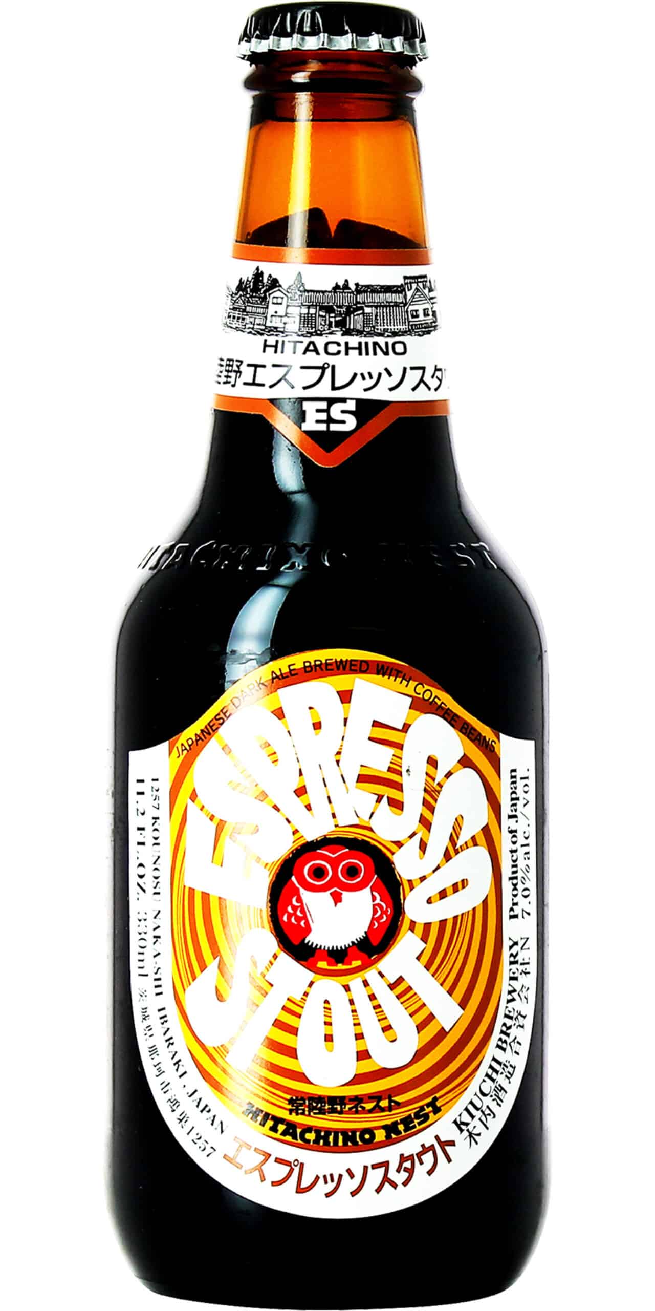 Hitachino Nest Espresso Stout 7,0% - 24 x 33 cl