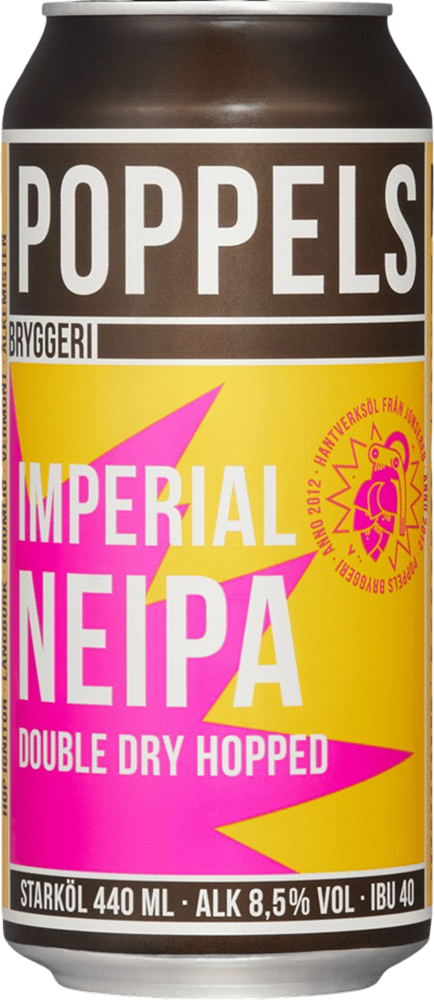Poppels Imperial NEIPA DDH 8.5% - 44 cl Dose