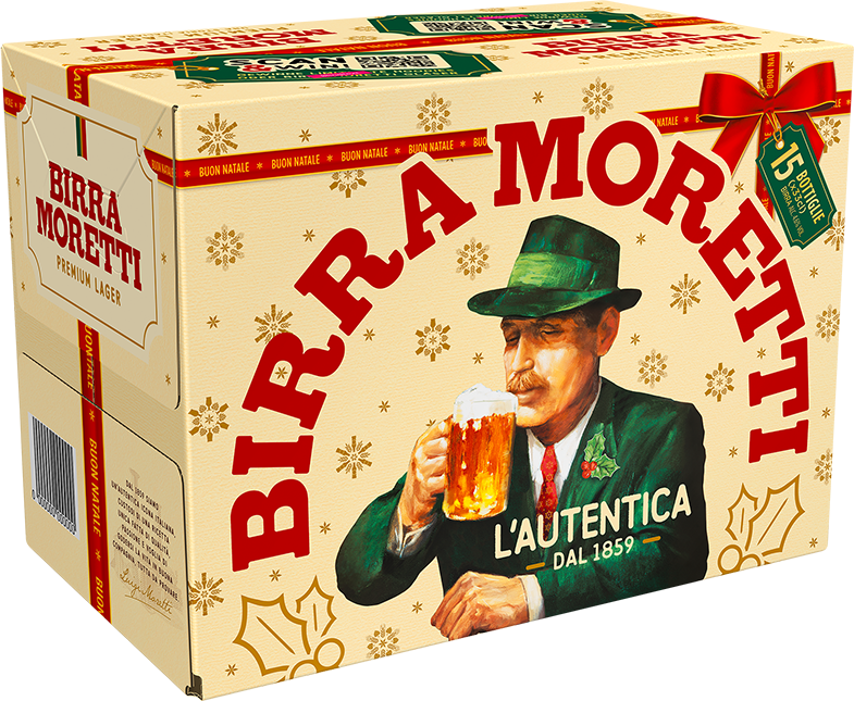 Birra Moretti X-Mas Edition 15 x 33 cl