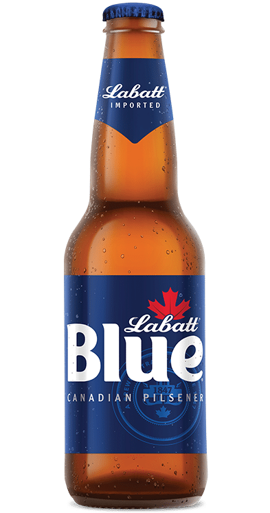 Labatt Blue Canadien Pilsener 5,0% Vol. 24 x 34,1 cl Kanada