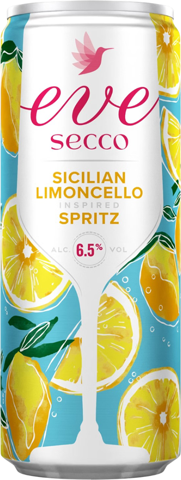 Eve Secco Sicilian Limoncello Spritz 6,5% - Lattina da 25 cl
