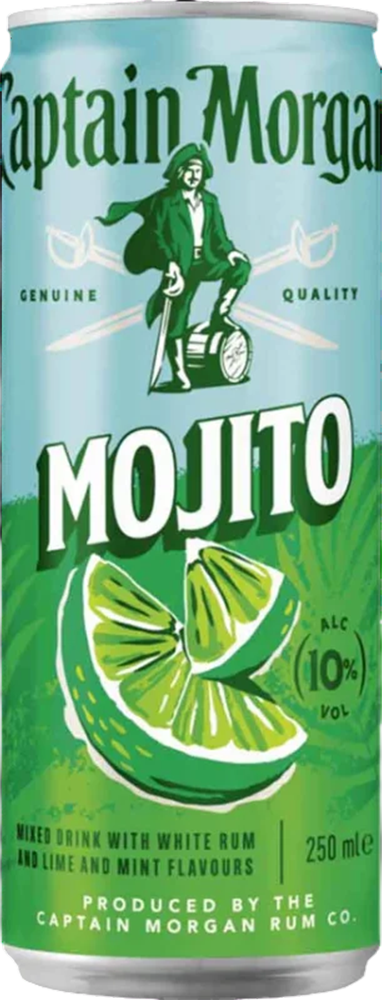 Captain Morgan White Mojito 10% - 25 cl Dose