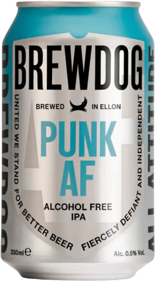 BrewDog Punk IPA Alkoholfrei - 24 x 33 cl Dose