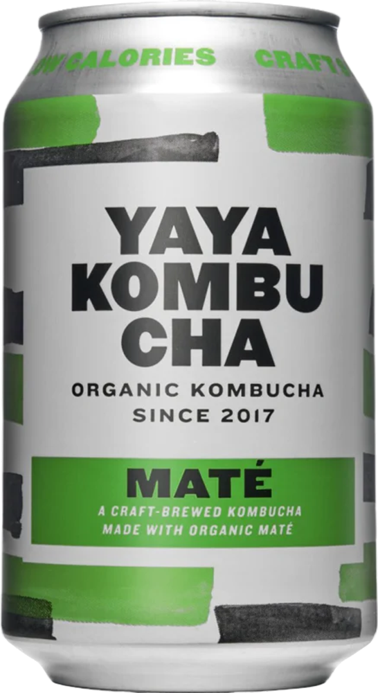 Yaya Kombucha Mate - Canette 33 cl