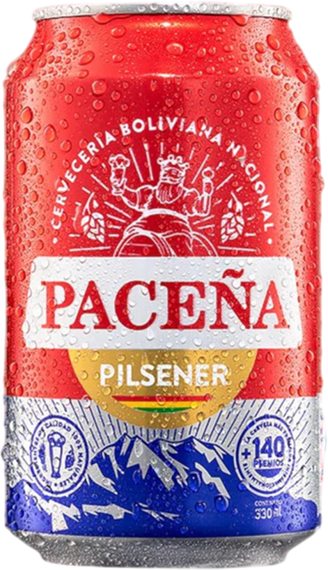 Pacena Pilsner 4.7% - 35.5 cl Dose