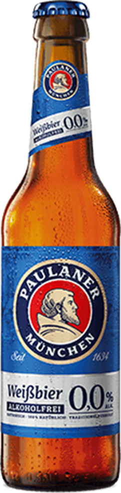 Paulaner Hefe Weissbier Alkoholfrei - 24 x 33 cl MW