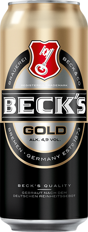 Becks Gold 4.9% - 24 x 50 cl Dose