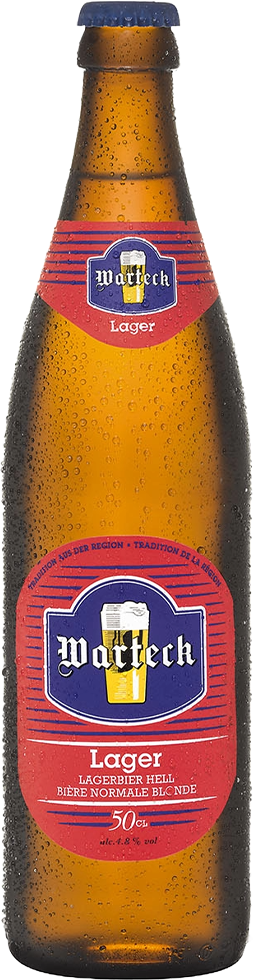 Warteck Lager 4.8% - 20 x 50 cl MW Warteck Lager 4.8% - 20 x 50 cl MW