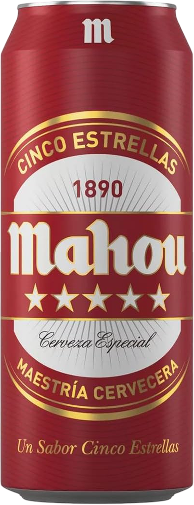 Mahou 5 Star 5.5% - 50 cl Can