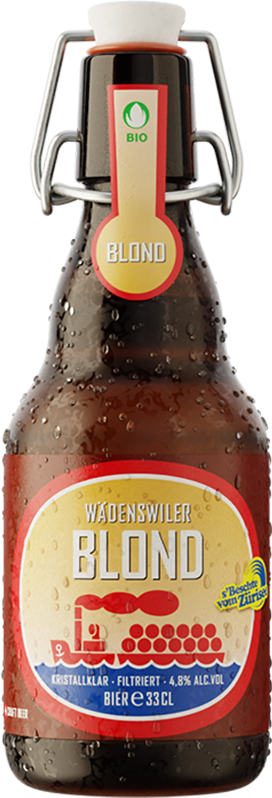 Wädenswiler Blond 4,8% - 20 x 33 cl MW Bügel