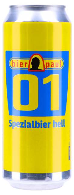 Bier Paul 01 hell 5,2% - 24 x 50 cl Dose