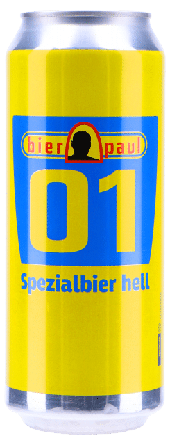Bière Paul 01 claire 5,2% - 24 x 50 cl canette Bière Paul 01 claire 5,2% - 24 x 50 cl canette