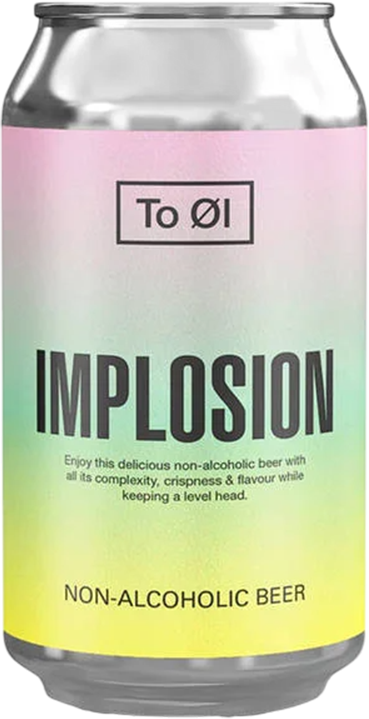 To Øl Implosion non-alcoholic - 33 cl can