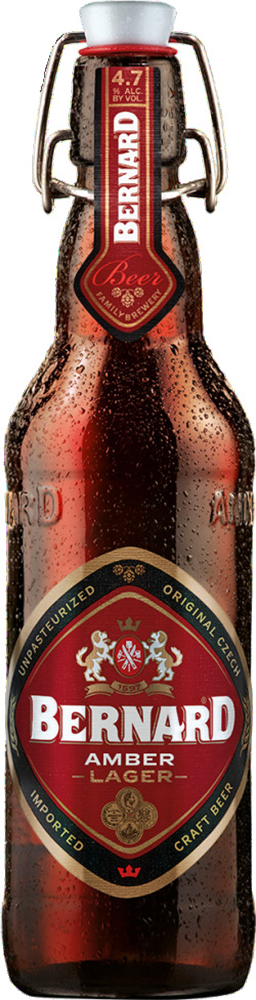 Bernard Amber Lager 4.7% - 20 x 50 cl